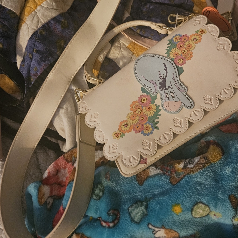 Disney Eeyore Crossbody and Wallet set Loungefly
